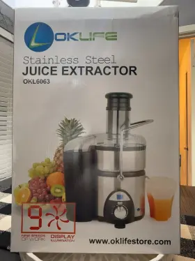 Okl6063  0 Oklife Stainless Steel Juice Extractor