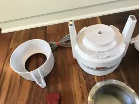 11je20 Acme Supreme Juicerator 11je20/5001 Vegetable Juicer Complete #3