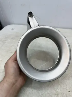 015205 Acme 7001 Supreme Juicerator 6001 Stainless Funnel Bowl Spout Part #3