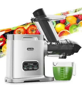 16.4.25 Aeitto Cold Press Juicer Machines 3.6 Inch Wide Chute Large Capacity High