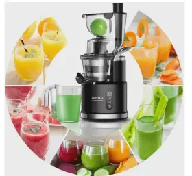 Hsj8824-03 Aeitto Cold Press Juicer Pro Slow Masticating Machines Big #2