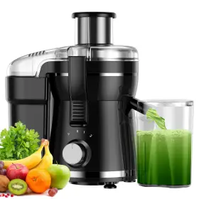 500w Airon 710913808661 Juicer Machine Centrifugal Extractor With 3 Speed And Wide Mouth