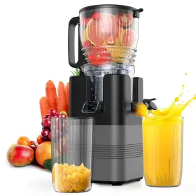 400w Airpher 607604926172 Cold Press Juicer Machines With 5.8 Inch Wide Feed Chute S
