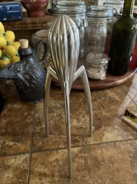 Alessi 689978129359 Citrus Juicer Aluminium Casting Italy