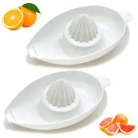 Atb-21320-2pc Alltopbargains 2 Pack Citrus Juicer Orange Lemon Squeezer Hand Held Fruit Press Extractor
