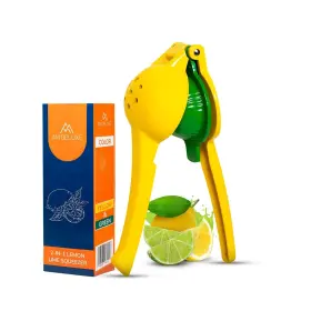 Am Deluxe 198168484517 Premium Lemon Squeezer - Manual Juicer Easy On Hands. 2-in-1