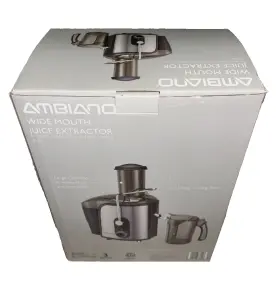 01350 Ambiano Juice Extractor 800w Countertop Juicer Large Feed Tube Pulp Bin Dw Safe #2