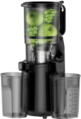 Jc-30 Amumu Cold Press Juicer Slow Masticating Machines With 5.3 Inch Extra Large Feed