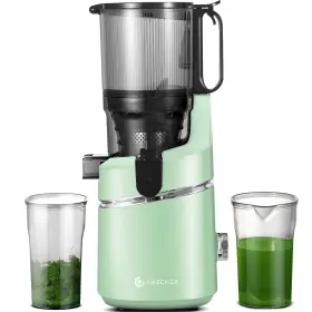 Amzchef 702367547715 Cold Press Juicer 5.3 Inch Self-feeding Machines For Whole Vegetable And Fr
