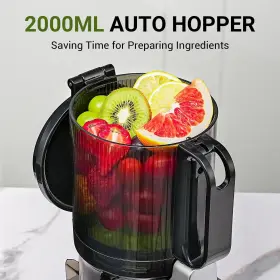 Amzchef 746566914268 Juicer Machines 5.3-inch Self-feeding Masticating Fit Whole Fruits And #3