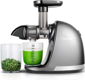 Amzchef 850074107156 Slow Cold Press Masticating Juicer New