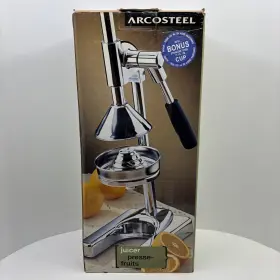 1778 Arcosteel Manual Commercial Quality Citrus Juicer Press Squeezeheavy Duty Stainless Steel