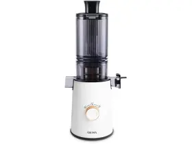 Aroma 021241406000 Cold Press Juice Machine Slow Masticating Fruit White 4-inch