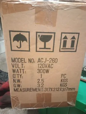 Acj-250 Aroma Acj-260 Juice Extractor Model New In Box Juicer