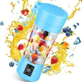 Asingleer 093337560330 Portable Blender Usb Rechargeable Mini For Shakes And Smoothies Strong