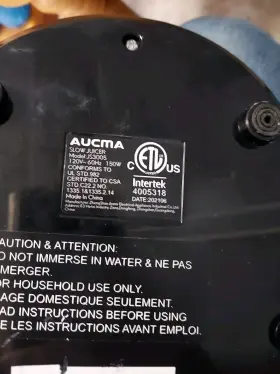 Js3005 Aucma Black 150 Watts Corded Electric Slow Juicer Machine #3