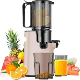 Aumpkin 680358354750 Yzj-y Cold Press Masticating Juicer 350w Motor 50 Rpm 5.4in Wide Feed