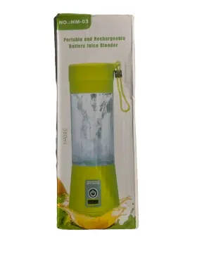 Hm-03 Baoxi Portable And Rechargeable Battery Juice Blender New Sealed Travel Juicer #3