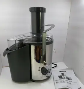 Bla13694 Bella 13694 1000w Centrifugal Juicer - Chrome And Black Tested Clean L K #2