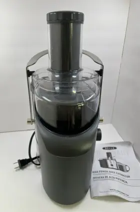 Bla13694 Bella 13694 1000w Centrifugal Juicer - Chrome And Black Tested Clean L K #3