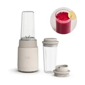 35125-043a Bella 6 Pcs Rocket Blender Set 240w Oatmilk Bpa Free Easy Clean
