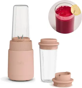 Bella 829486351822 6 Pcs Portable Rocket Blender Juicer And Smoothie Maker Press Twist Desi