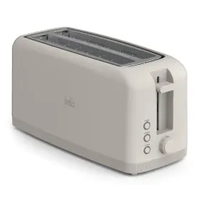 B0dq6m8qxt Bella 4-slice Slim Toaster Long Slot Bagel 6-setting Shade Control