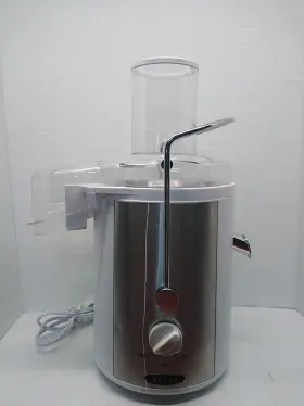 Xj-bk129 Bella High Power Juice Extractor White Missing Top Cover And Side Cup Tested