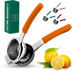 Bellemain 810046311158 Citrus Juicer Metal Lemon Squeezer Lime And Stainless
