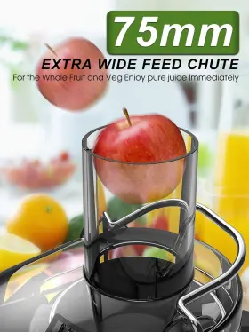 Bestome 717967491665 Juicer 1200w Machine With 3 Inch Feed Chute For Whole Fruits And Vegs Du #3