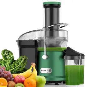 Bestome 717967491689 Juicer Machine 1200w With 3 Inch Feed Chute For Whole Fruits And Veg Dua