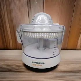 Hj290437xs Black Decker And Handy Juicer 28oz Electric Compact Citrus Orange Lemon Tested