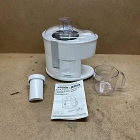 Je1200 Black Decker And - Fruit Vegetable Juice Extractor