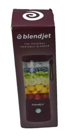Blendjet 810053640548 2 Portable Blender Maroon Next Gen Usb Rechargeable Self Cleaning