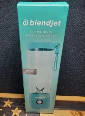Blendjet 810053642702 New 2 Portable Blender Rechargeable 20 Oz Bottle Jar Mint Green