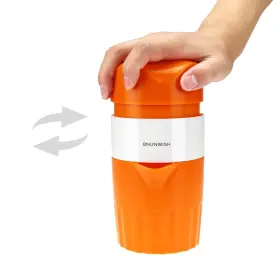 Bnunwish 601263906568 Hand Juicer Citrus Orange Squeezer Manual Lid Rotation Press Reamer For Lemon #3
