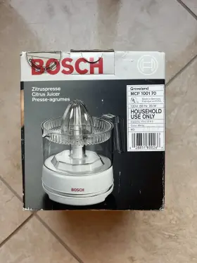 100170 Bosch Mcp Citrus Fruit Press Juice Machine Vintage Nos