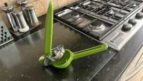 Branded 313041054063 Freshforce Lemon Squeezer By Chefftn Manual Citrus Juicer Hand Press Dual-gear