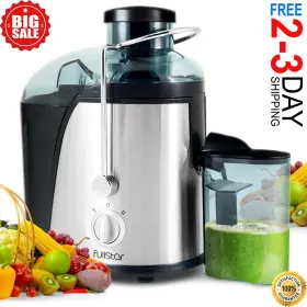 56355 Branded Extractor De Jugos Para Frutas Y Vegetales Acero Inoxidable Exprimidor Jugo