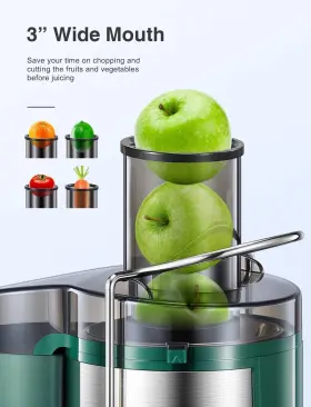 85695 Branded Extractor De Jugos Para Frutas Y Vegetales Acero Inoxidable Exprimidor Jugo #2