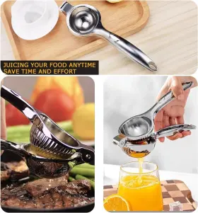 89654 Branded Lemon Squeezer Juicer Citrus Handheld Sta #3