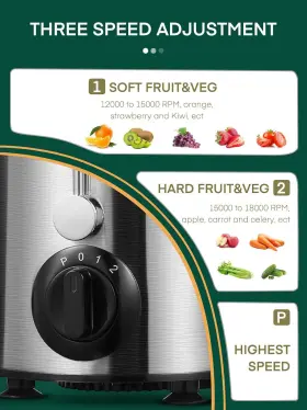 B09fjyw Branded Extractor De Jugo Frutas Y Vegetales Para Hacer Jugos Naturale Maquina Electrica #3