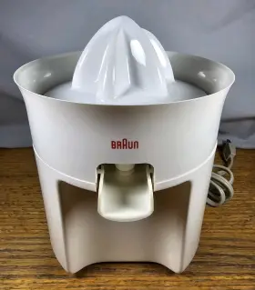 4979 Braun 7929 Citromatic Electric Citrus Juicer Mpz2 Made In Spain Vintage White