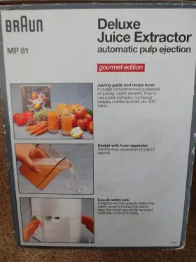 Mp81 Braun Deluxe Juice Extractor #3