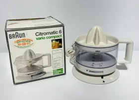 4161 Braun Mpz6 Citromatic 6 Citrus Juicer 12 Oz With Pulp Control Type