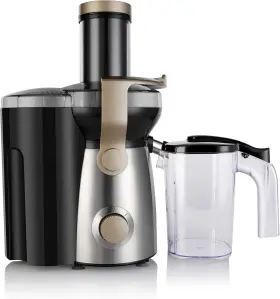 Jc-1000 Brentwood Appliances 2-speed 1 000-watt Juice Extractor With Black
