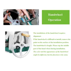 Breveltion 760714827514 Manual Sugar Cane Press Juicer Machine 3 Rolls Stainless Steel Sugarcane Cru #3