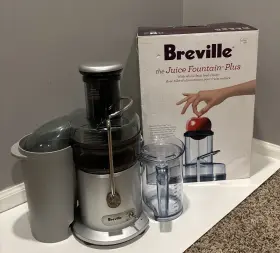 Je98xljuice Breville 021614053541 Fountain Elite Centrifugal Juicer Works Great