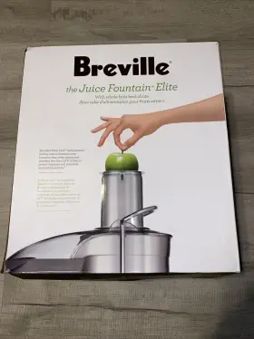 800je Breville The Juice Fountain Elite Electric Juicer - Used Read