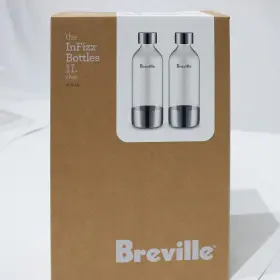 Bca001bss0zna0 Breville The Infizz Aqua Fusion Bottles 1l -2 Pack Bca600/bca800 Bca001bss